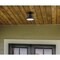 Westinghouse Fixture Ceiling Outdr SemiFlush-Mount 60W Orson 9In Txt, Black Frost Prsm Glass 6113200 - alternate 2